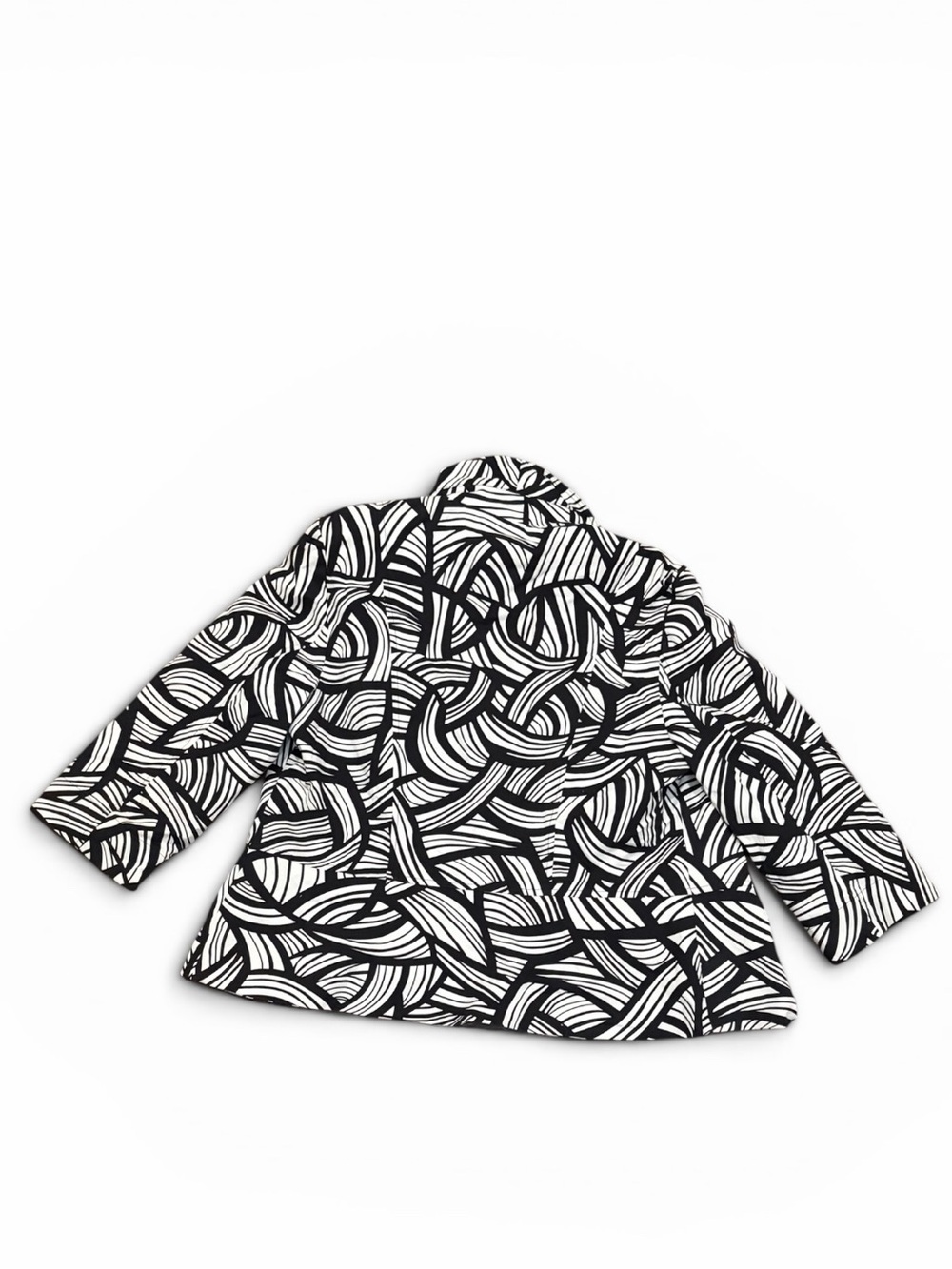Rafaella Black & White Patterned Women's Jacket - Picture 8 of 8
